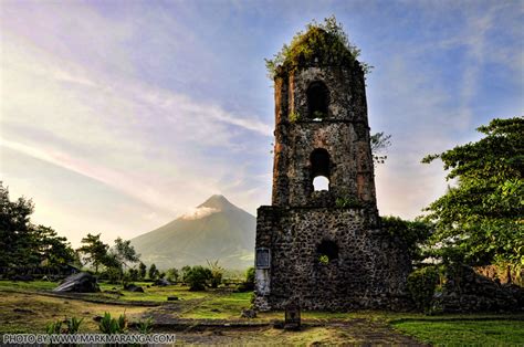 Cagsawa Ruins – Daraga, Philippines .